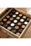 Set of 2 Glass Jars with Top Window in the Drawer, Practical Storage Container with Black Lid, 425 Ml, Bpa Free - 3
