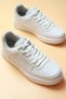 - 22233 - White Men's Women's Unisex Comfort Sole Sports Shoes - 8
