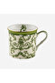 Flower Garden Green Porcelain Mug 300 ml - 4