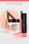 Calming and Protecting Mask 500 ml Nourishes, Moisturizes and Prevents Frizzing of Hair