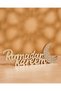 Gold "Ramdan Kareem" Décor Accent
