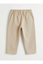 Lcw Baby Ecru Frilly Baby Girl Gabardine Blouse and Pants - 7