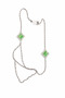 Green Clover Crystal Beaded Women's Glasses Chain Mask Chain Stylish Gift New Season - 2