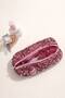 Pink Sequined Single Eyed Pen Holder Stylish Washable Zippered School Pencil Case - 3