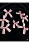 25 Pcs Pink Ready-Made Bow Set for Birthday, Party Decoration, Wall Decor, Promise Engagement Wedding and Background - 3