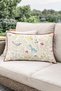 Floral Bird Patterned Cushion |   Decorative Filler Pillow - 2