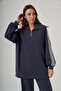1093 Sailor Collar Stripe Detail Trouser Suit - 3
