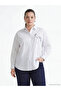 Lcw Comfort Blue Striped Women's Poplin Shirt - 2