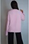 Women's White Zero Collar Soft-Textured Bearded Knitwear Sweater Yy101327 - 6