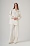 1093 Sailor Collar Stripe Detail Trouser Suit - 2