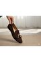 Tasseled Daily Women's Ballet Flats Brown - 3