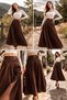Women's Waist K Belt Detailled Lima/Do Woven Umaş Flared Skirt 94 cm Full Length - 3