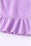 Corded Fabric Fabric 2-Piece Baby Girl Set with Shorts for Summer - 2