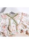 Collar Detail Lined Girl's Dress - 3