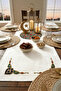 Red Green Motif Ramadan Themed Set of Digital Print Table Runner 4Kmbs335-Rn - 4