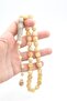 Systematic Globe Cut Giant Size Ram's Horn Prayer Beads 12 mm - 5