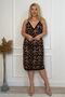 Women's Plus Size Comfort Model Cotton Strappy Nightgown