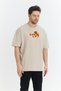 Unisex Oversized Embroidered Charizard Anime Character Design 100% Cotton Pack T-Shirt - 2