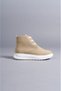 Slw204 Franca Lace-Up Suede Men's Sports Boots Bt - Beige - 4