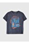 Gray Boy's T-Shirt Printed Cotton (0S)