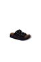 Apella 250 Women's Black Buckled Padded Sole Slipper - 2