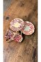 Doce Anka 2-Piece Hand-Painted Porcelain Coffee Cup