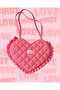 First Love Quilted Heart Bag