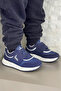 Marco Boy's Air Mesh Detailed Navy Blue Color Sneakers - 2