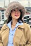 Women's Mink Plush Bucket Hat |   Lightweight Winter Model - 5