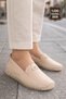 Women's Orthopedic Leather Loafer Shoes – Flexible and Lightweight, Non-Slip Sole