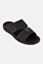 Men Slip On Arabic Sandals, Dark Brown
