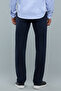 Solid Slim Fit Pants with Button Closure - 5