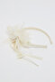 Girl's Ivory Flower Headband - 2