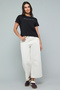 Embellished T-Shirt with Crew Neck and Short Sleeves - 3