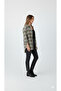 Women's Christ Flannel Shirt, Oversized Wide Fit - 7