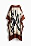 Printed kaftan dress