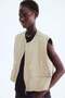 Bubble-hem gilet