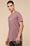 Typography Print T-Shirt with Crew Neck and Short Sleeves - 2