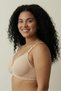 Skin Color Premium Quality C Cup Large Size Shaping / Sculpting Bra |   Non-wired Sponge Unassisted Daily Pad - 3