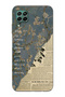 Huawei P40 Lite Compatible Vintage Newspaper Collage Patterned Transparent Phone Case