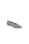 371 Women's Cream Stone Shimmering Satin Stylish Ballet Flats Shoes - 4