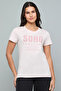 Typography Print T-Shirt with Crew Neck and Short Sleeves