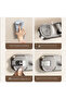 Black Color Vacuum Hook Door Wall Clothes Hanger Foldable Hook - 4