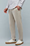Solid Slim Fit Pants with Button Closure - 2