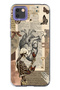 Huawei Y5P Compatible Vintage Skeleton and Butterfly D Patterned Transparent Phone Case