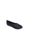 3010 Women's Black Buckled Shiny Large Size Ballet Flats Shoes 41 42 - 4
