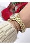 Steel Strap 2 Year Warranty 3 Atm Waterproof Women's Wristwatch + Bracelet Gift - 6