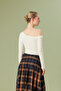 Ultralight Fabric Asymmetric Collar Top - 4