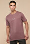 Typography Print T-Shirt with Crew Neck and Short Sleeves