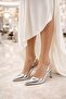 Elegant Pointed Toe Women's Heeled Shoes - 3